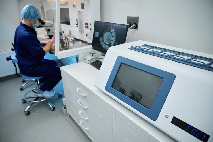 embryologist-monitors-equipment-cryopreservation-process-clinical-lab_447912-8335